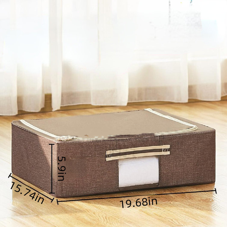 Umber Rea UnderBed Storage Box Flat UltraThin UnderBed Storage Box